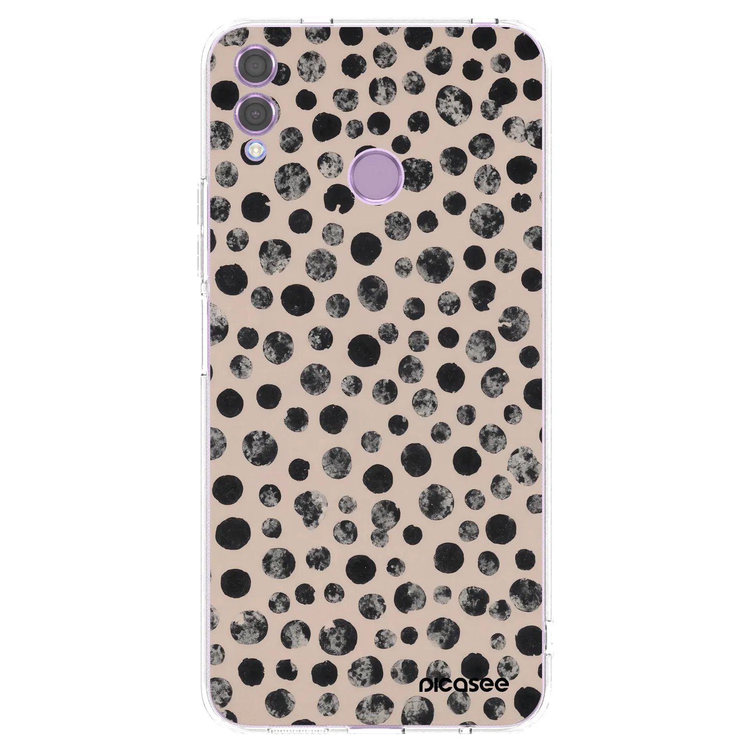 Picasee átlátszó szilikon tok az alábbi mobiltelefonokra Honor 8X - Dots