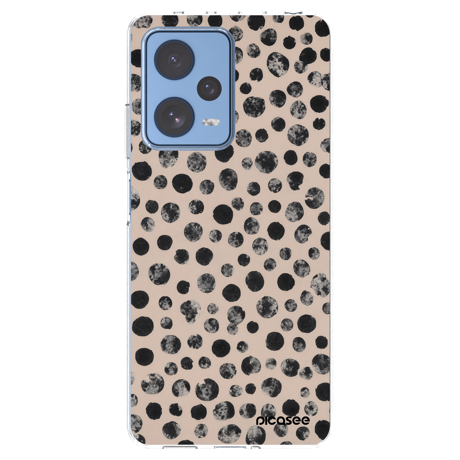 Picasee átlátszó szilikon tok az alábbi mobiltelefonokra Xiaomi Redmi Note 12 Pro 5G - Dots