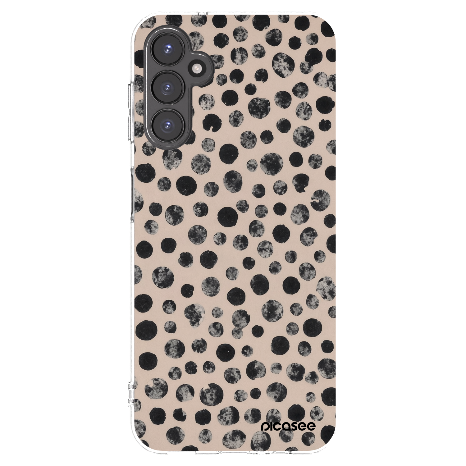 Picasee átlátszó szilikon tok az alábbi mobiltelefonokra Samsung Galaxy A14 4G A145R - Dots