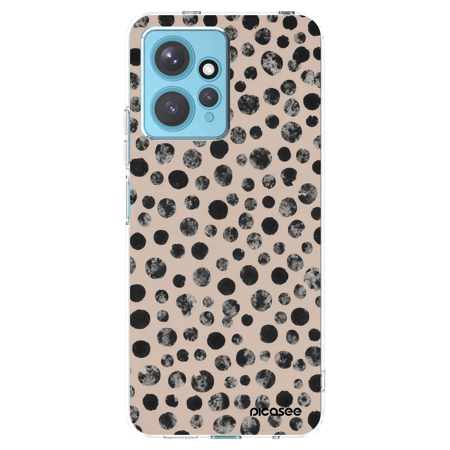 Picasee átlátszó szilikon tok az alábbi mobiltelefonokra Xiaomi Redmi Note 12 4G - Dots
