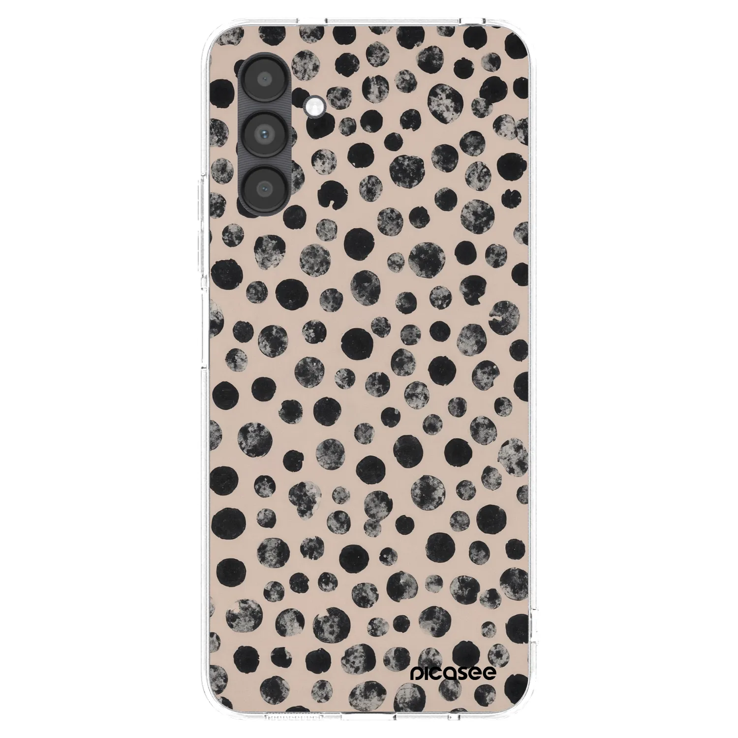 Picasee átlátszó szilikon tok az alábbi mobiltelefonokra Samsung Galaxy A04s A047F - Dots