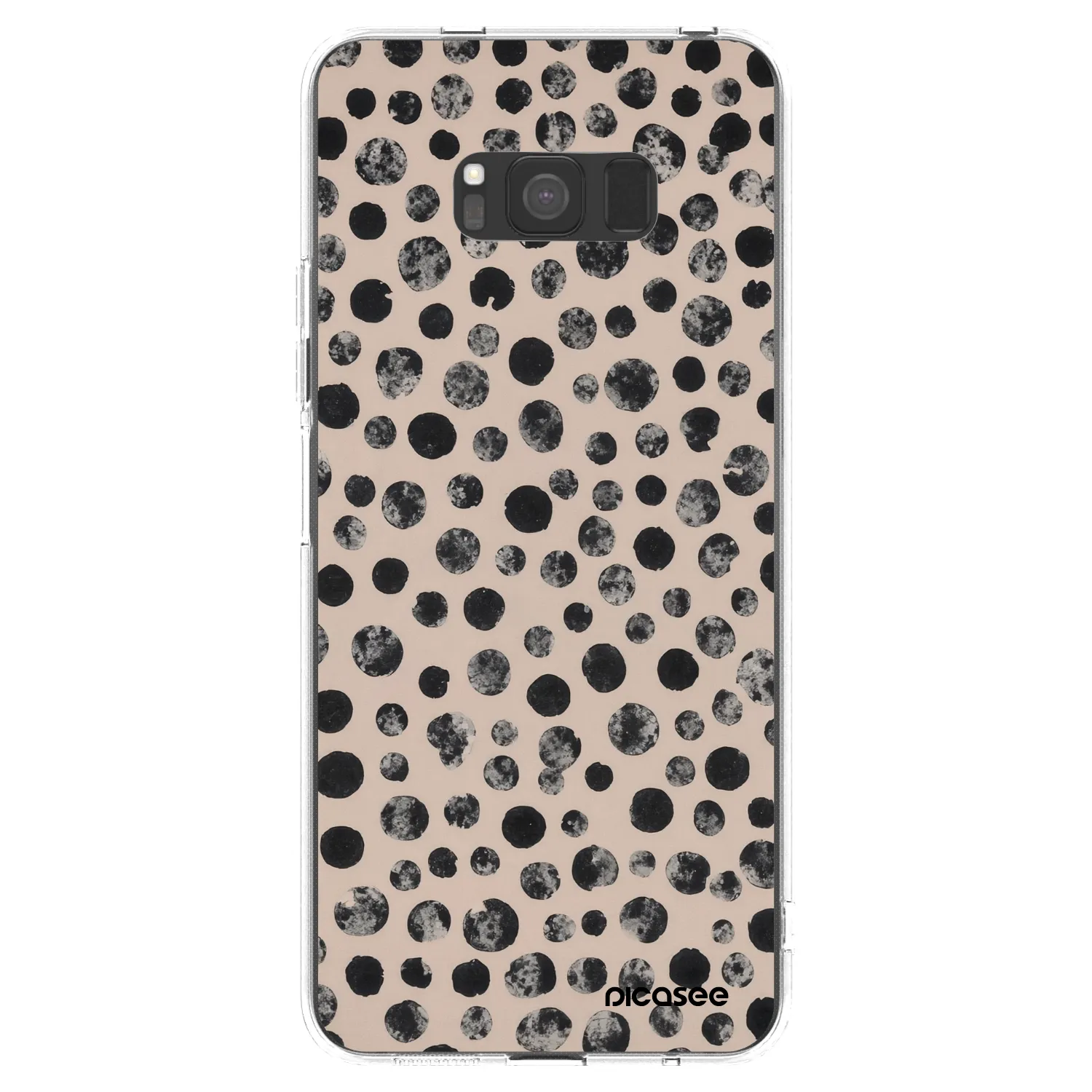 Picasee átlátszó szilikon tok az alábbi mobiltelefonokra Samsung Galaxy S8 G950F - Dots