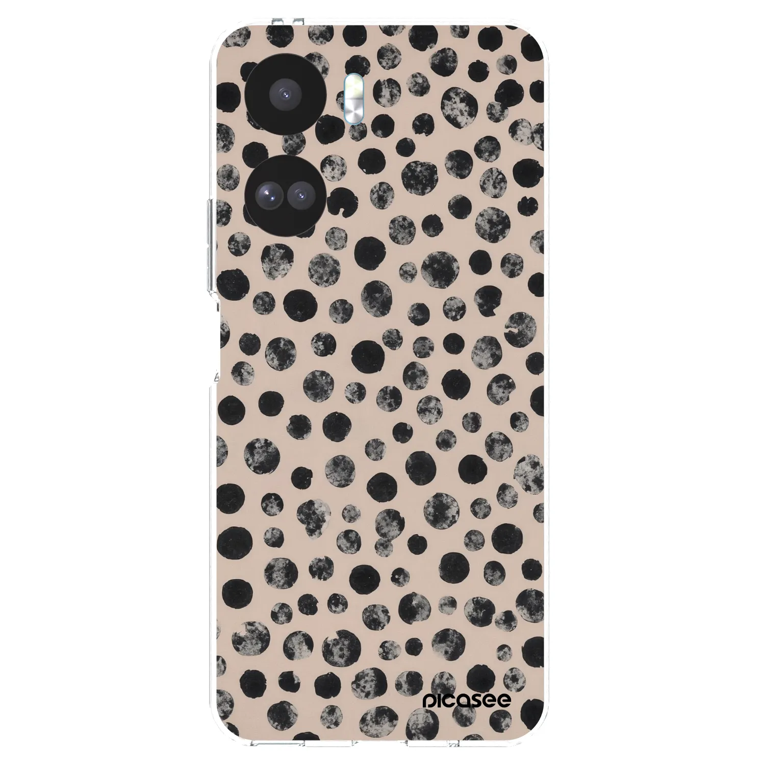 Picasee átlátszó szilikon tok az alábbi mobiltelefonokra Honor 90 Lite 5G - Dots