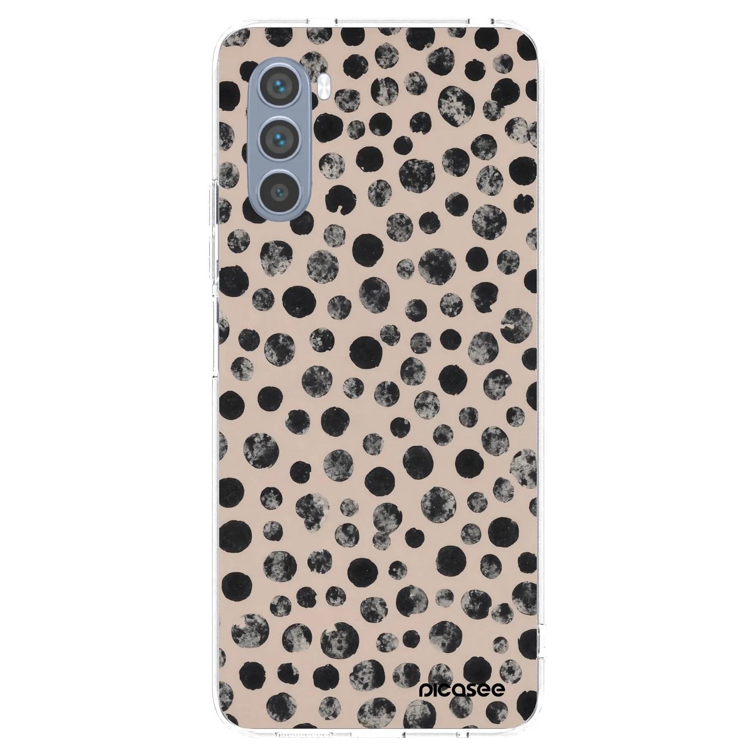Picasee átlátszó szilikon tok az alábbi mobiltelefonokra Motorola Moto G62 - Dots
