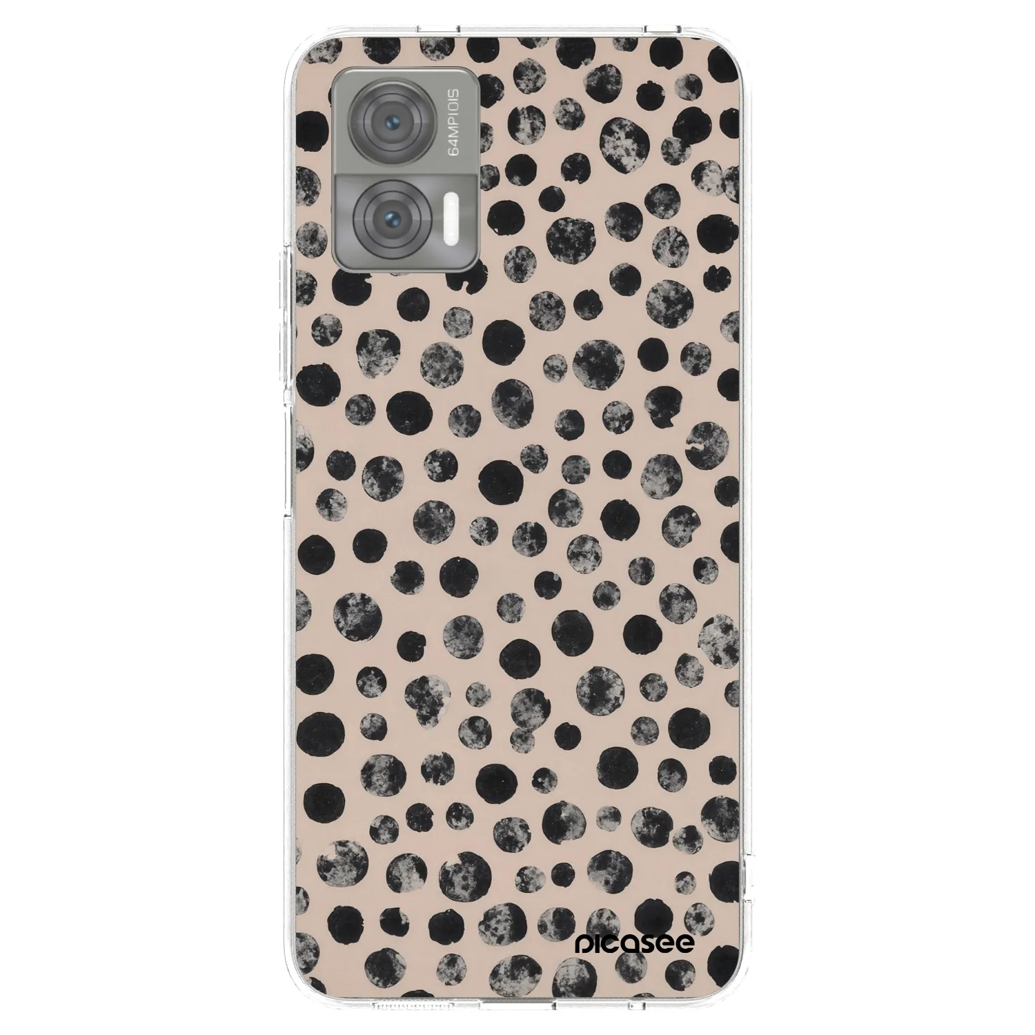 Picasee átlátszó szilikon tok az alábbi mobiltelefonokra Motorola Edge 30 Neo - Dots