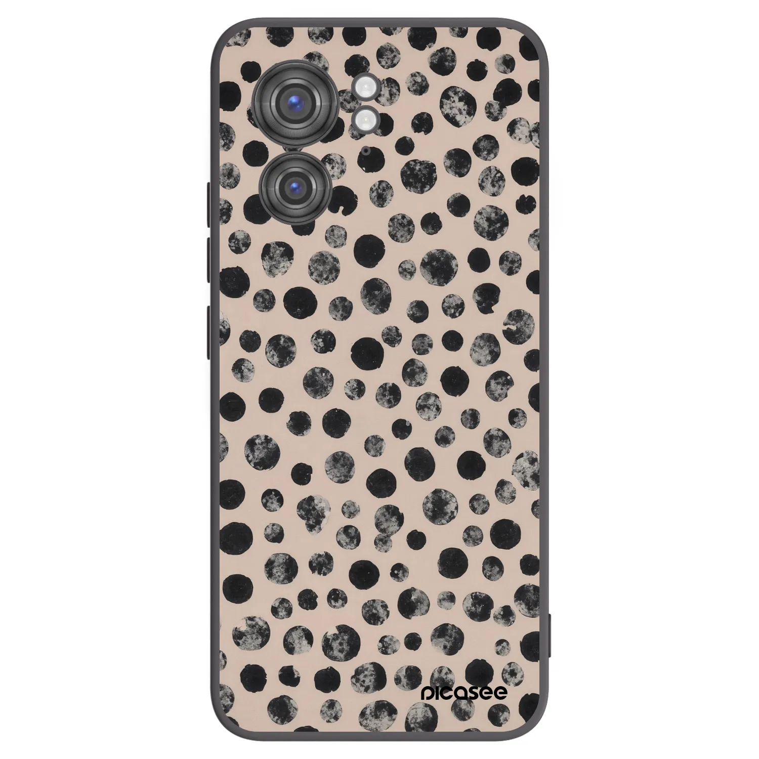 Picasee fekete szilikon tok az alábbi mobiltelefonokra Motorola Edge 40 - Dots