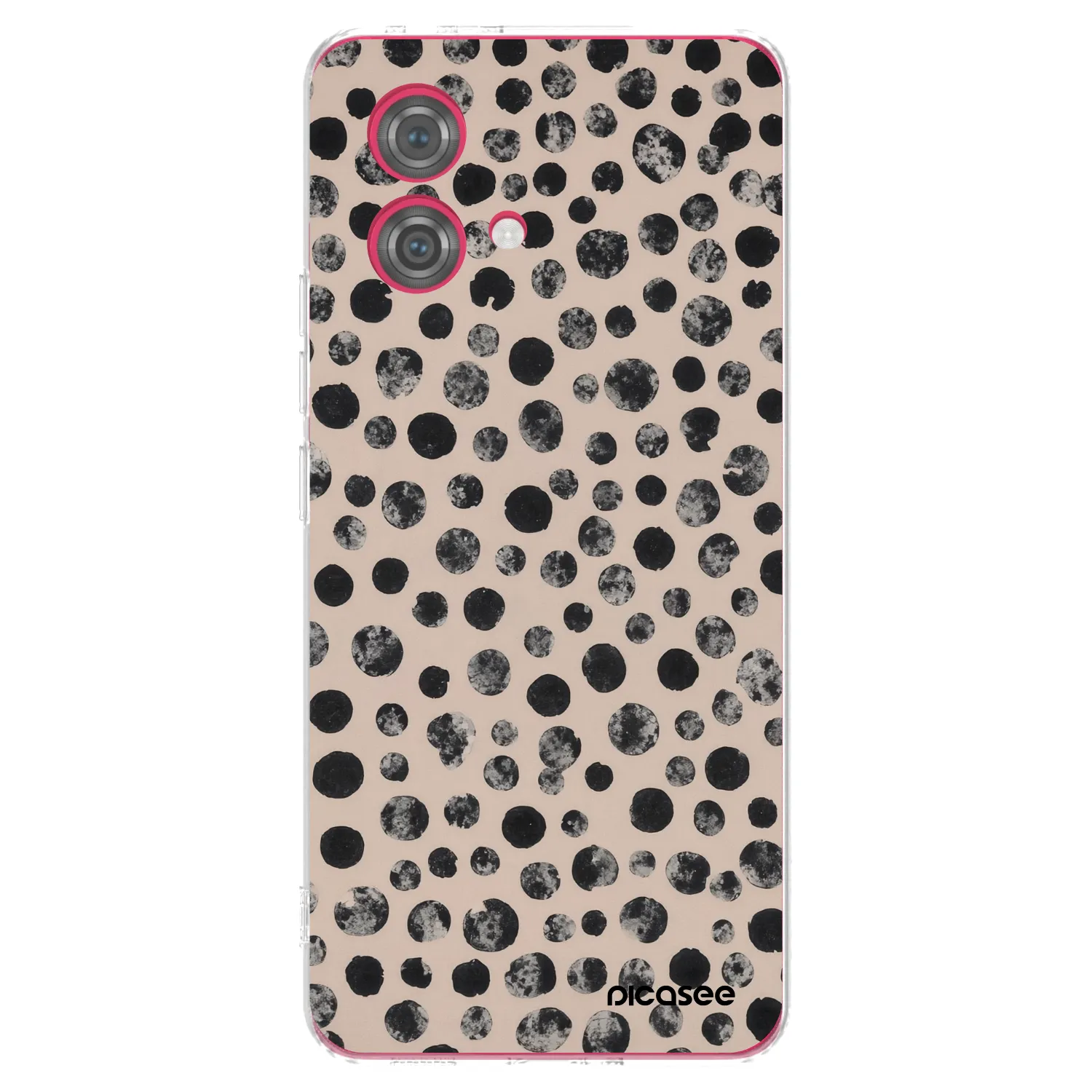 Picasee átlátszó szilikon tok az alábbi mobiltelefonokra Motorola Moto G84 5G - Dots
