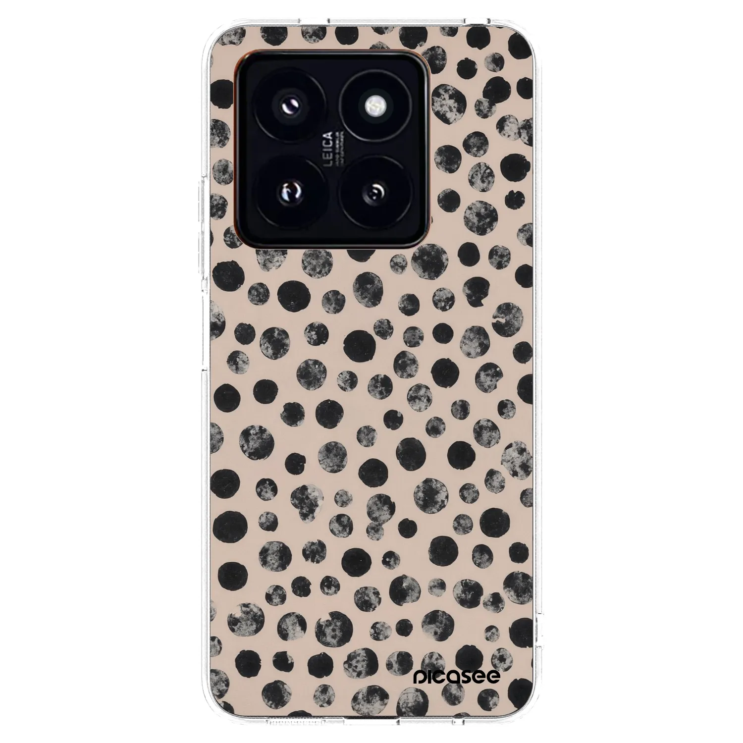 Picasee átlátszó szilikon tok az alábbi mobiltelefonokra Xiaomi 14 Pro - Dots