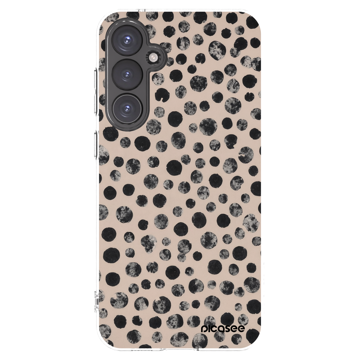 Picasee átlátszó szilikon tok az alábbi mobiltelefonokra Samsung Galaxy S23 FE S711B - Dots
