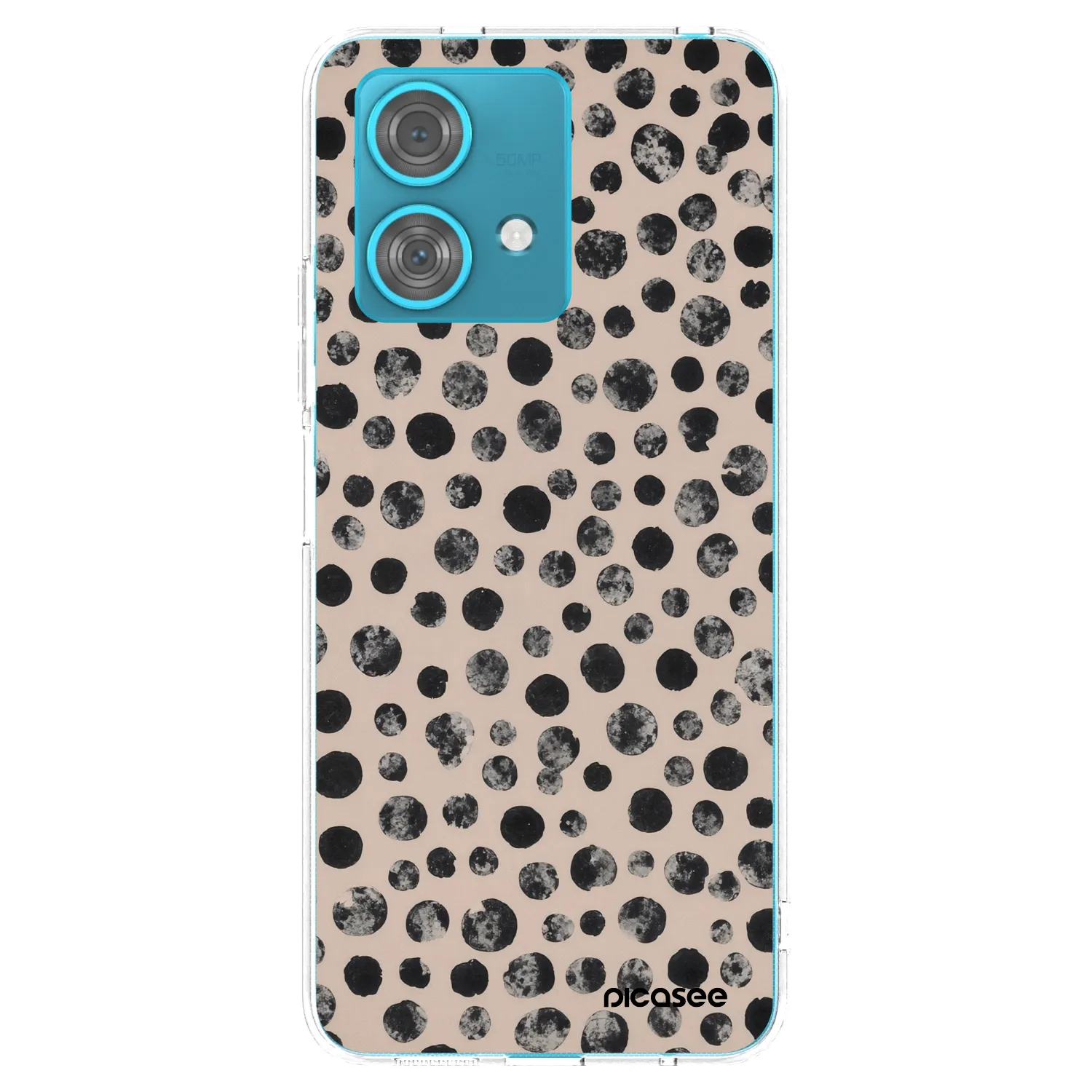 Picasee átlátszó szilikon tok az alábbi mobiltelefonokra Motorola Edge 40 Neo - Dots