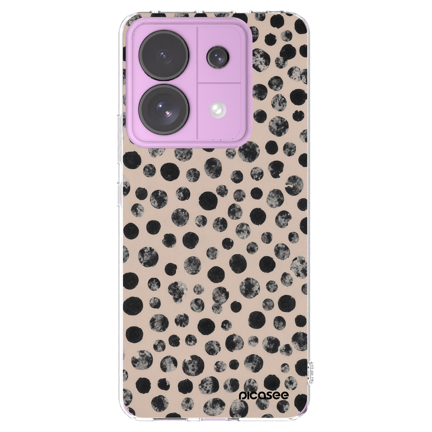 Picasee átlátszó szilikon tok az alábbi mobiltelefonokra Xiaomi Redmi Note 13 Pro 5G - Dots