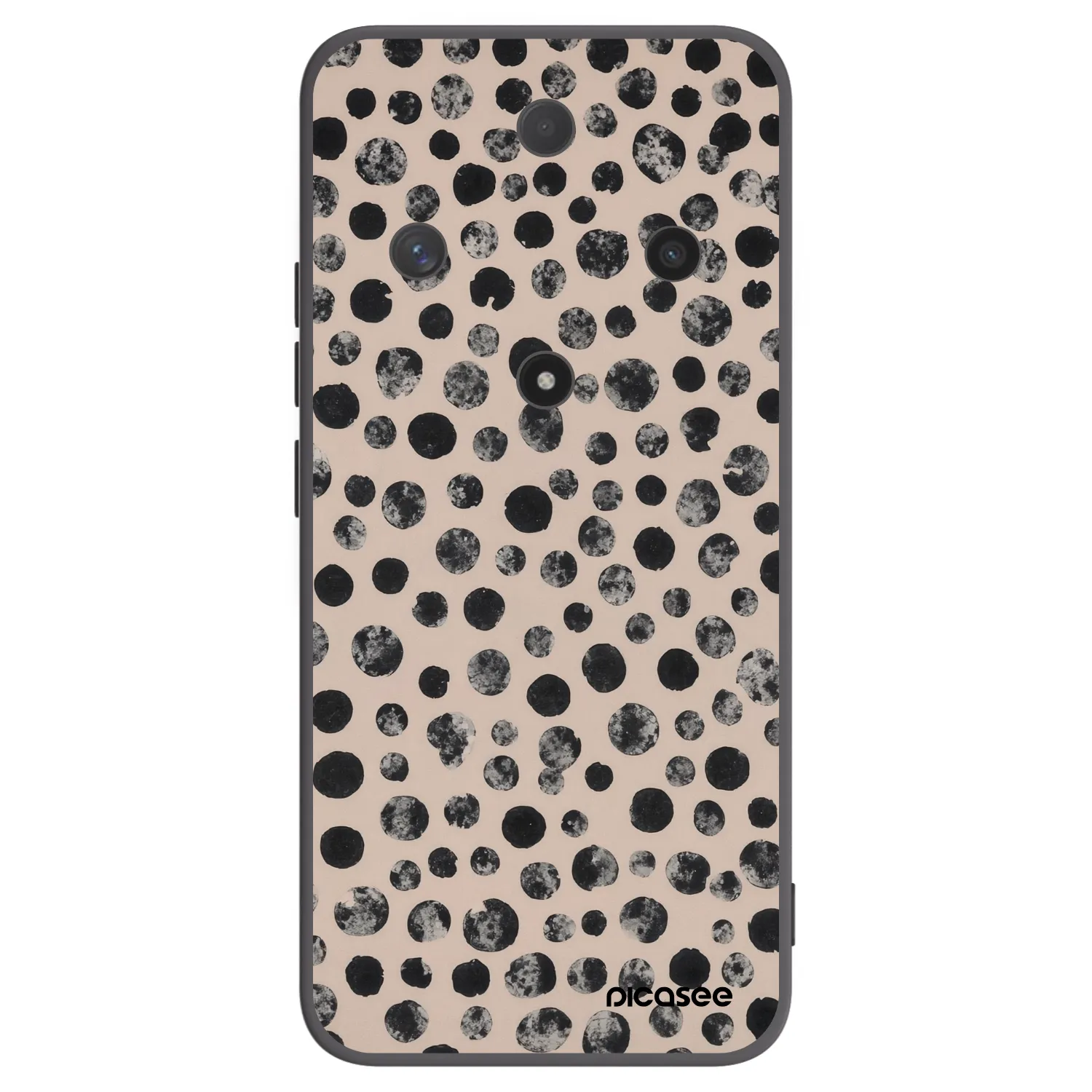 Picasee fekete szilikon tok az alábbi mobiltelefonokra Honor Magic6 Lite 5G - Dots