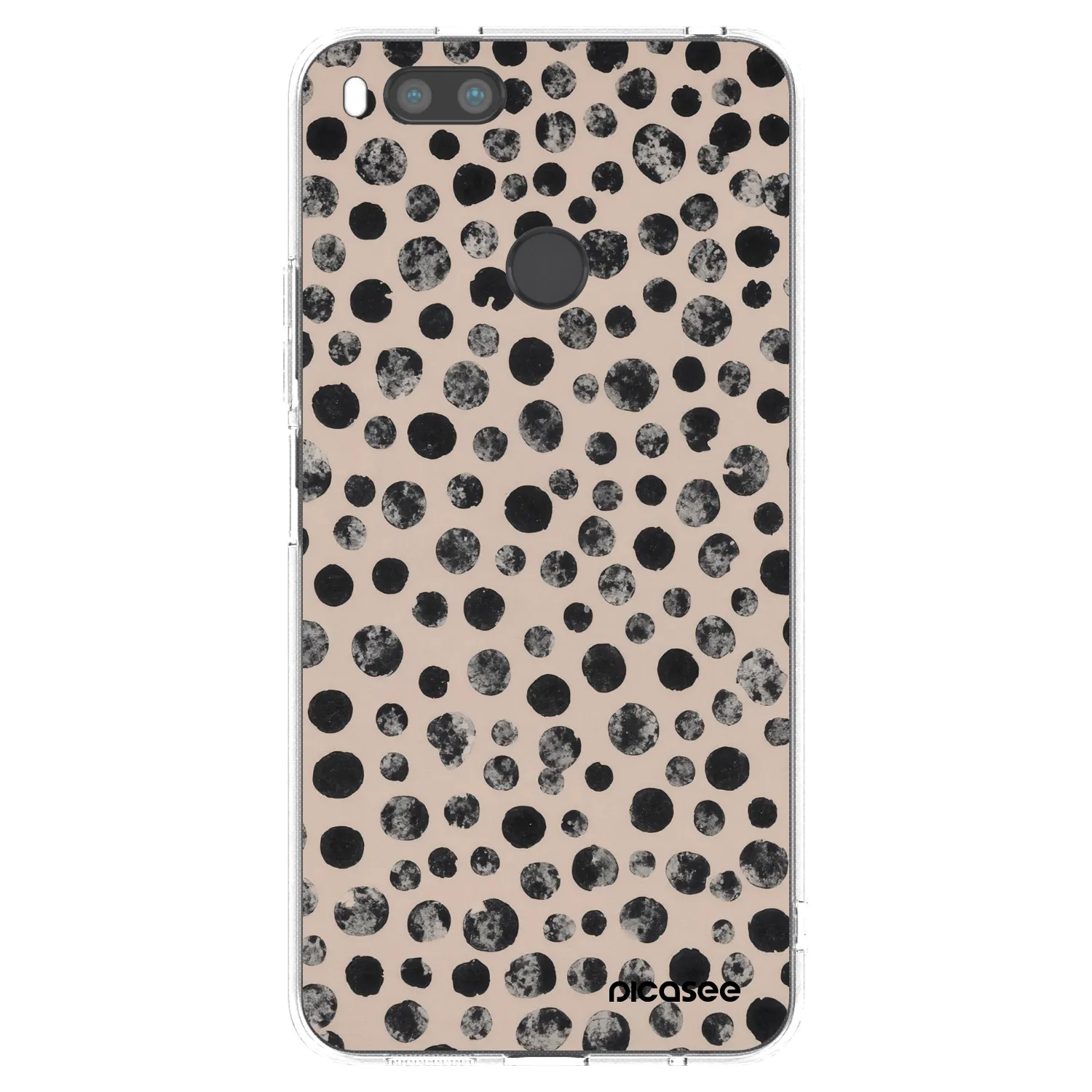 Picasee átlátszó szilikon tok az alábbi mobiltelefonokra Xiaomi Mi A1 Global - Dots