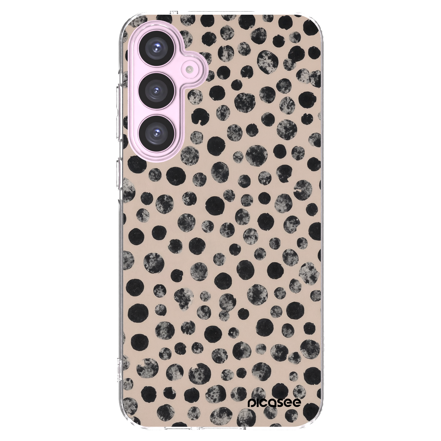 Picasee átlátszó szilikon tok az alábbi mobiltelefonokra Samsung Galaxy A55 5G A556B - Dots