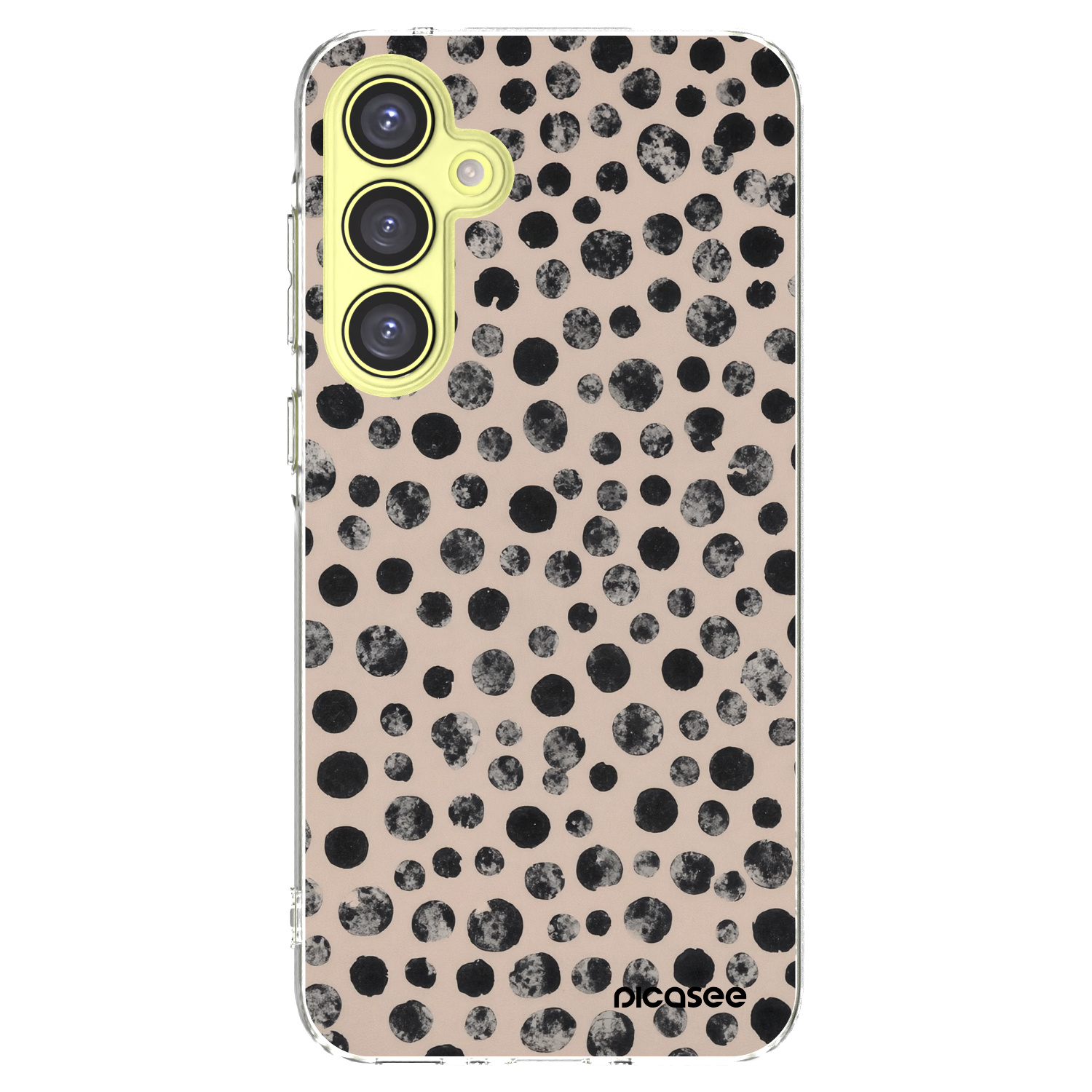 Picasee átlátszó szilikon tok az alábbi mobiltelefonokra Samsung Galaxy A35 5G A356B - Dots