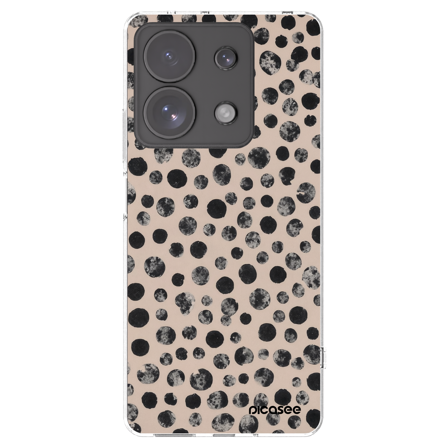 Picasee átlátszó szilikon tok az alábbi mobiltelefonokra Xiaomi Redmi Note 13 Pro 4G - Dots