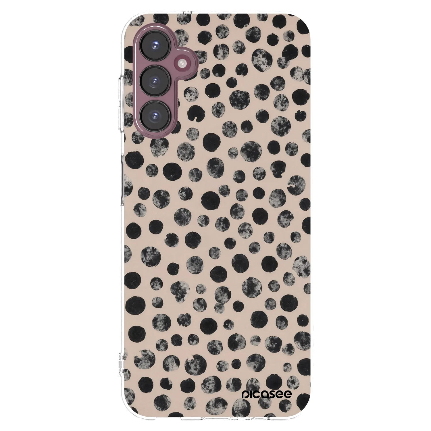 Picasee átlátszó szilikon tok az alábbi mobiltelefonokra Samsung Galaxy A05s A057G - Dots