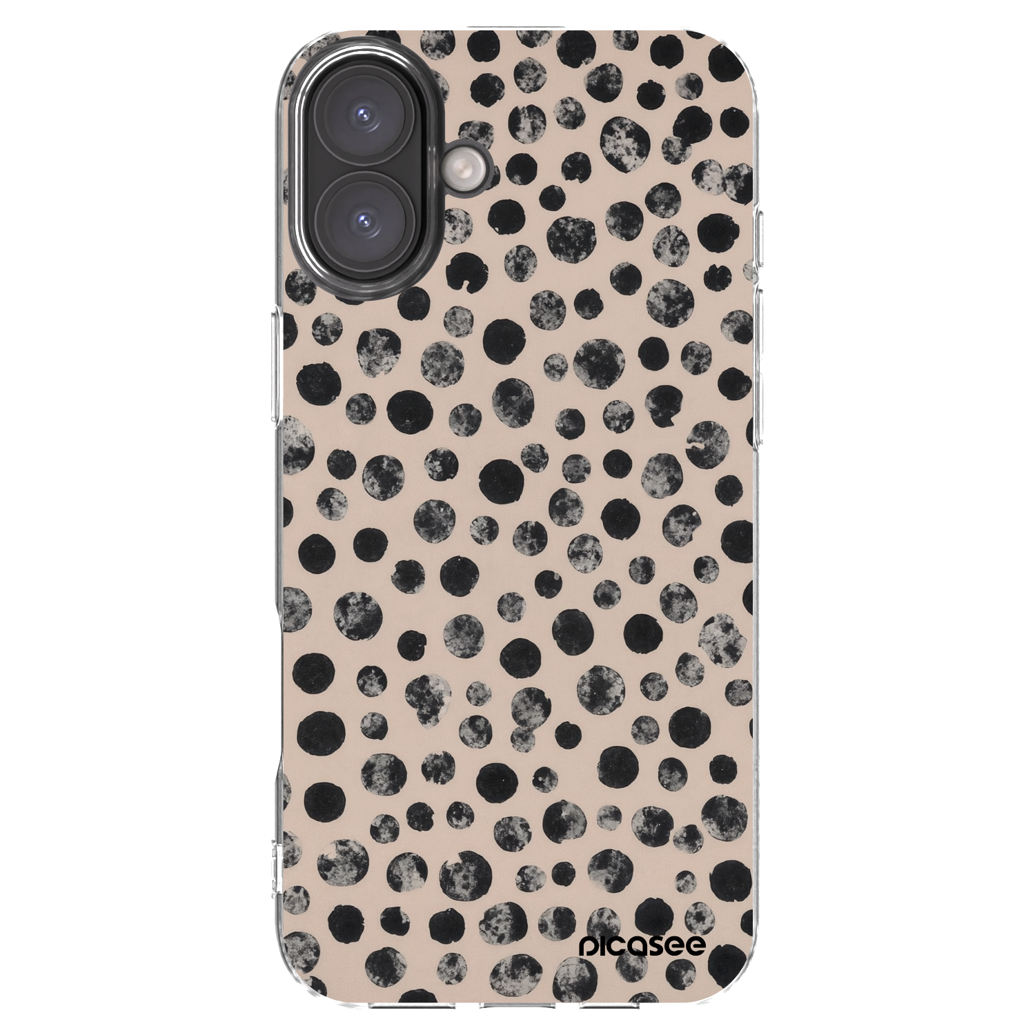 Picasee átlátszó szilikon tok az alábbi mobiltelefonokra Apple iPhone 16 Plus - Dots