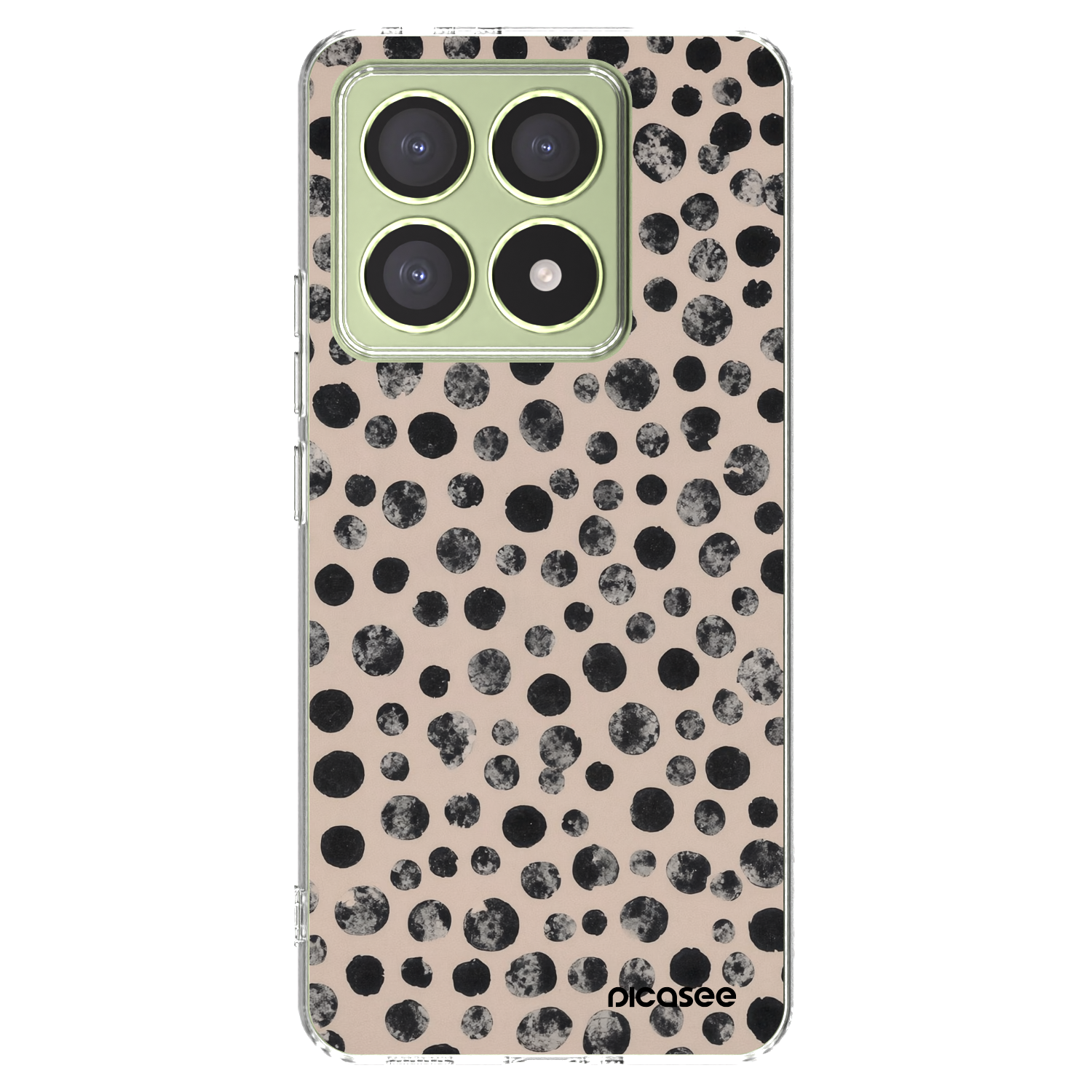 Picasee átlátszó szilikon tok az alábbi mobiltelefonokra Xiaomi 14T - Dots