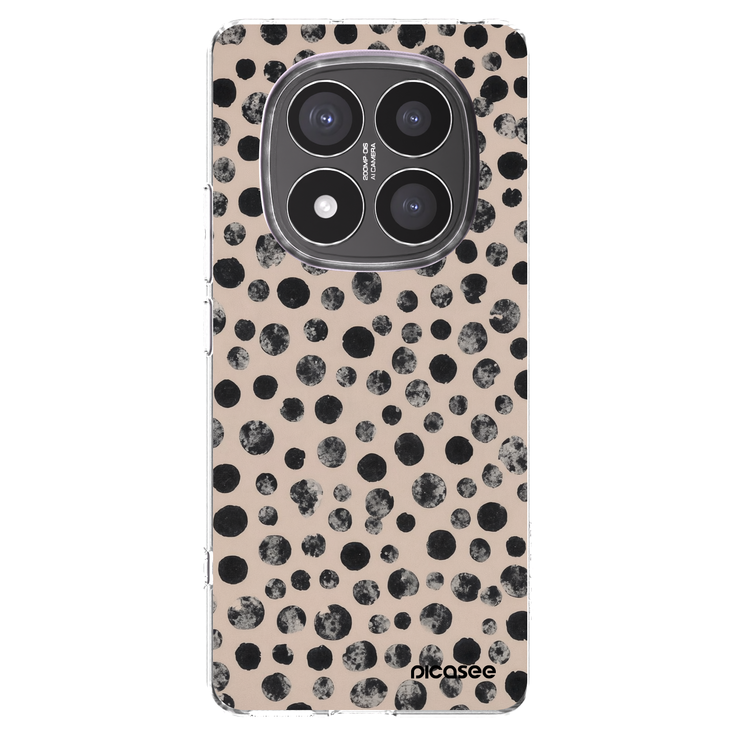 Picasee átlátszó szilikon tok az alábbi mobiltelefonokra Xiaomi Redmi Note 14 Pro+ 5G - Dots