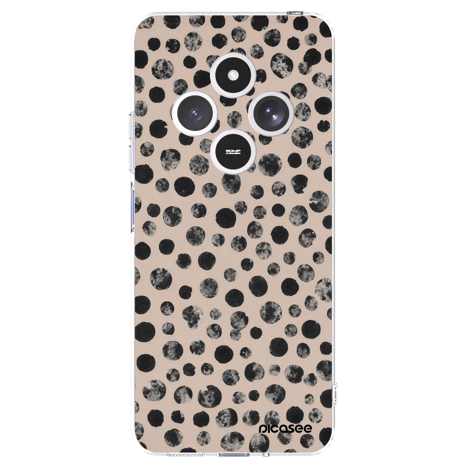 Picasee átlátszó szilikon tok az alábbi mobiltelefonokra Xiaomi Redmi 14C - Dots