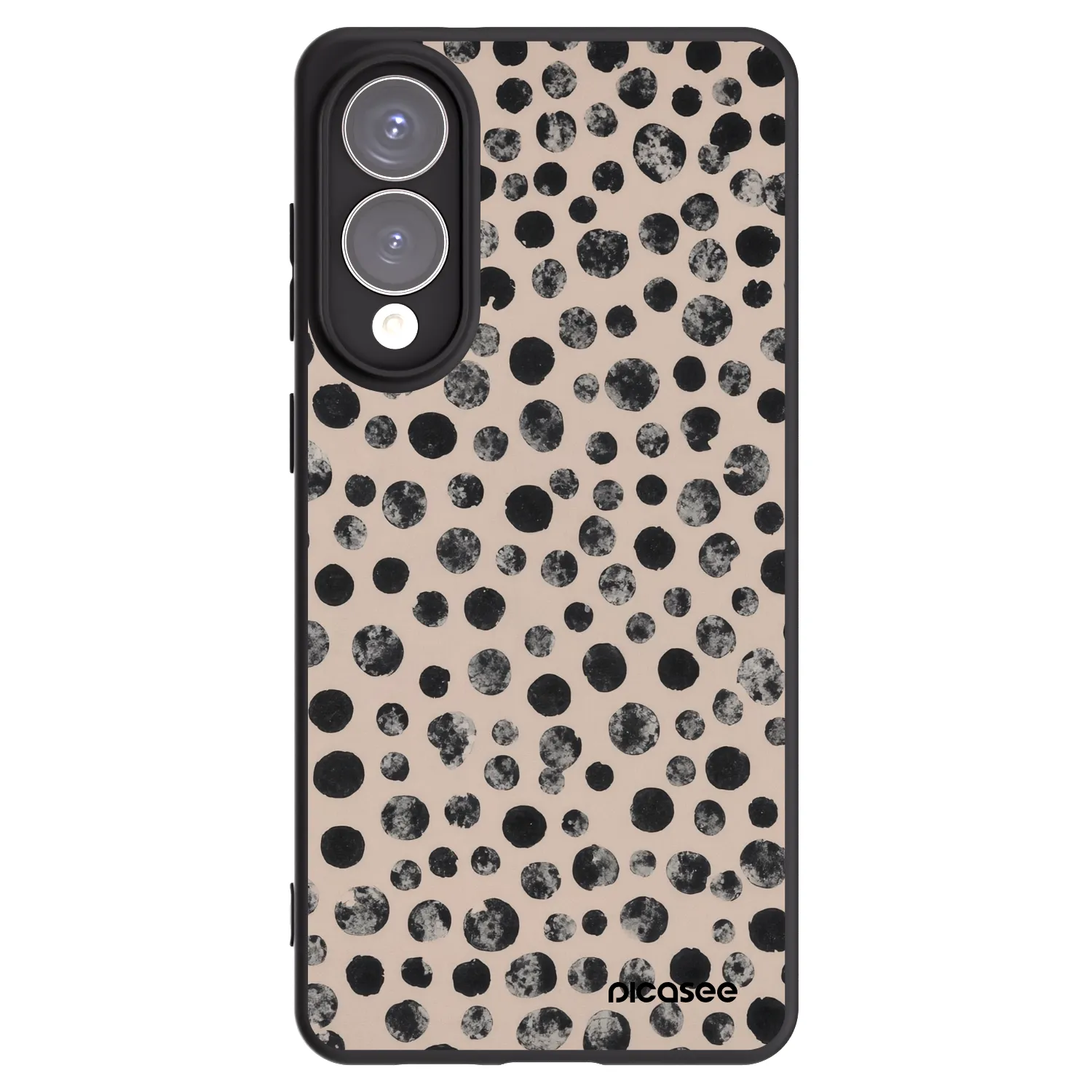 Picasee fekete szilikon tok az alábbi mobiltelefonokra Samsung Galaxy S25 Edge 5G - Dots