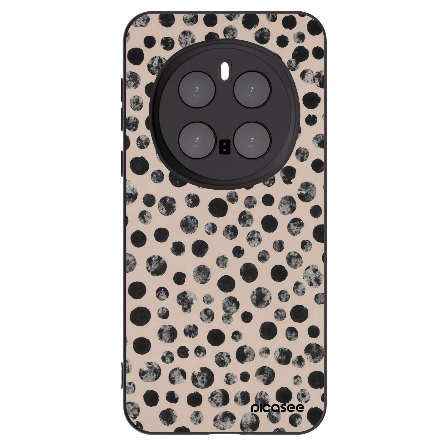 Picasee fekete szilikon tok az alábbi mobiltelefonokra Honor Magic7 Pro 5G - Dots