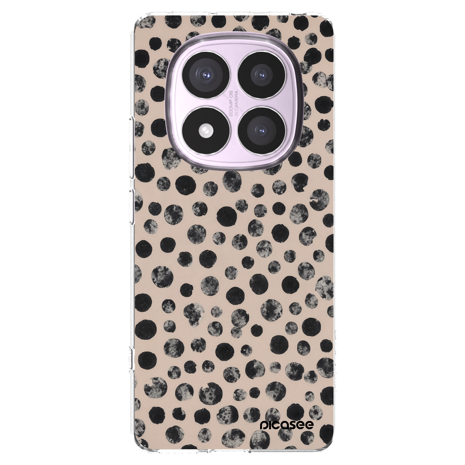 Picasee átlátszó szilikon tok az alábbi mobiltelefonokra Xiaomi Redmi Note 14 Pro 4G - Dots