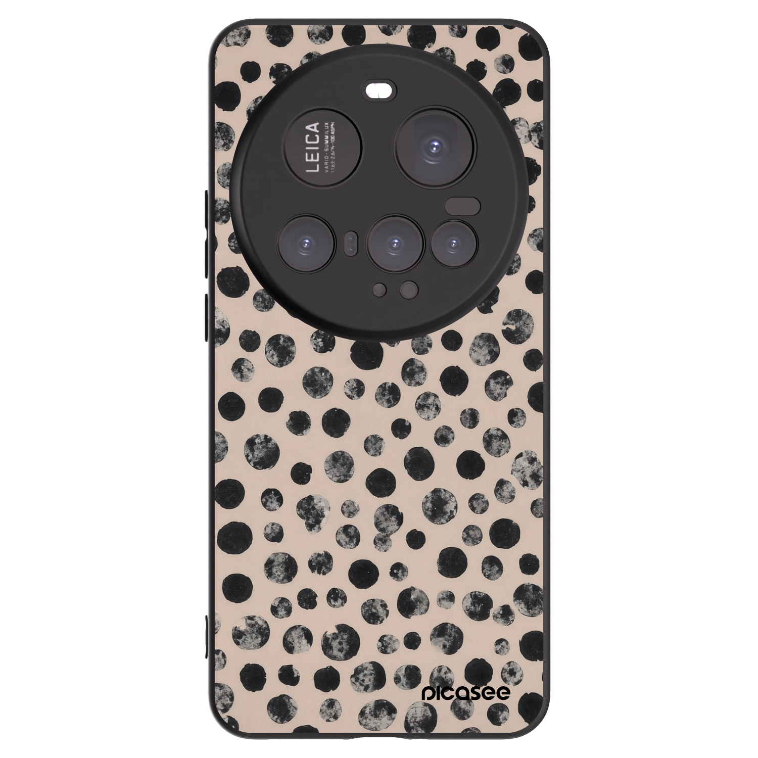 Picasee fekete szilikon tok az alábbi mobiltelefonokra Xiaomi 15 Ultra - Dots