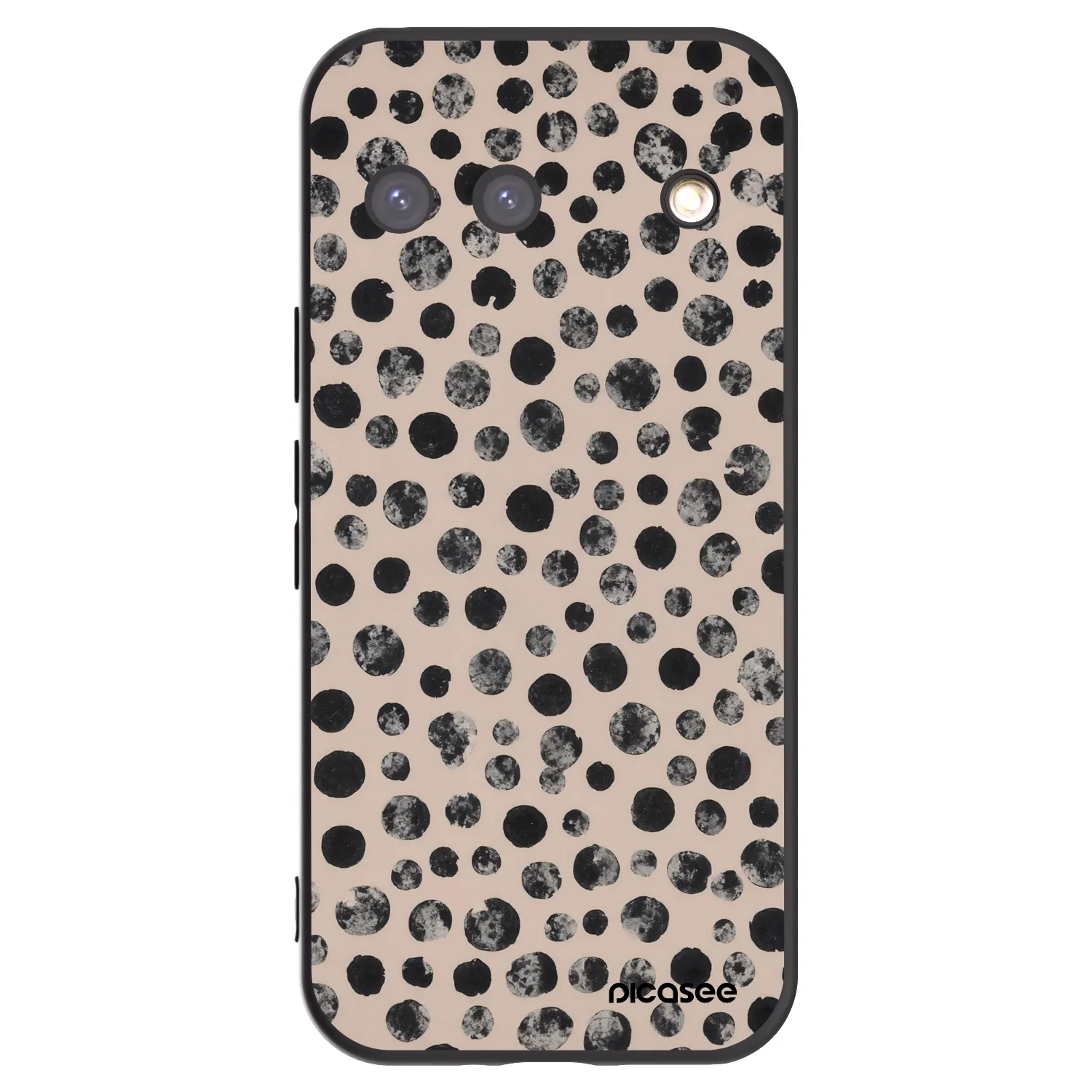 Picasee fekete szilikon tok az alábbi mobiltelefonokra Google Pixel 9 - Dots
