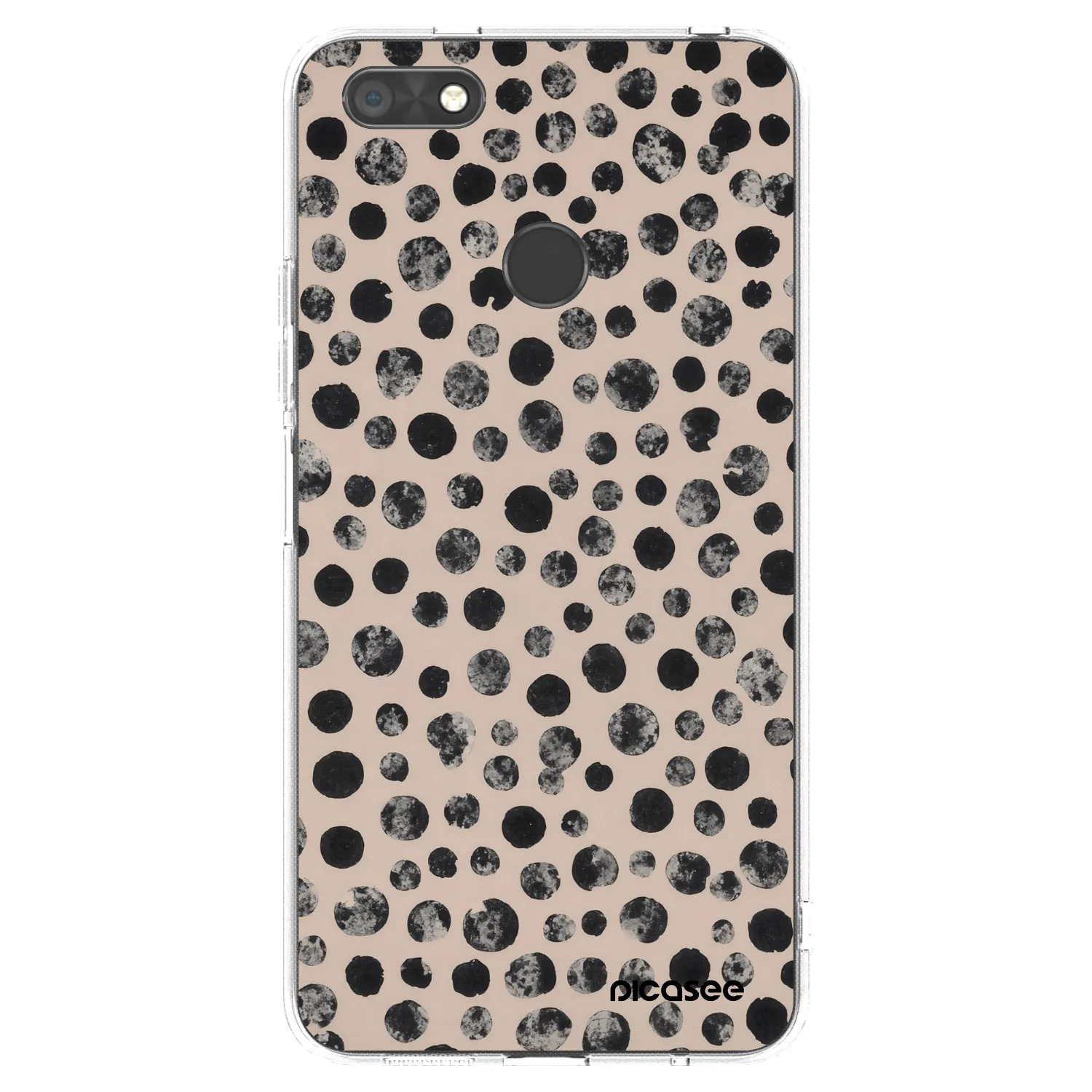 Picasee átlátszó szilikon tok az alábbi mobiltelefonokra Huawei P9 Lite Mini - Dots