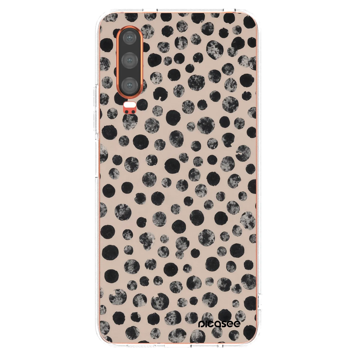Picasee átlátszó szilikon tok az alábbi mobiltelefonokra Huawei P30 - Dots