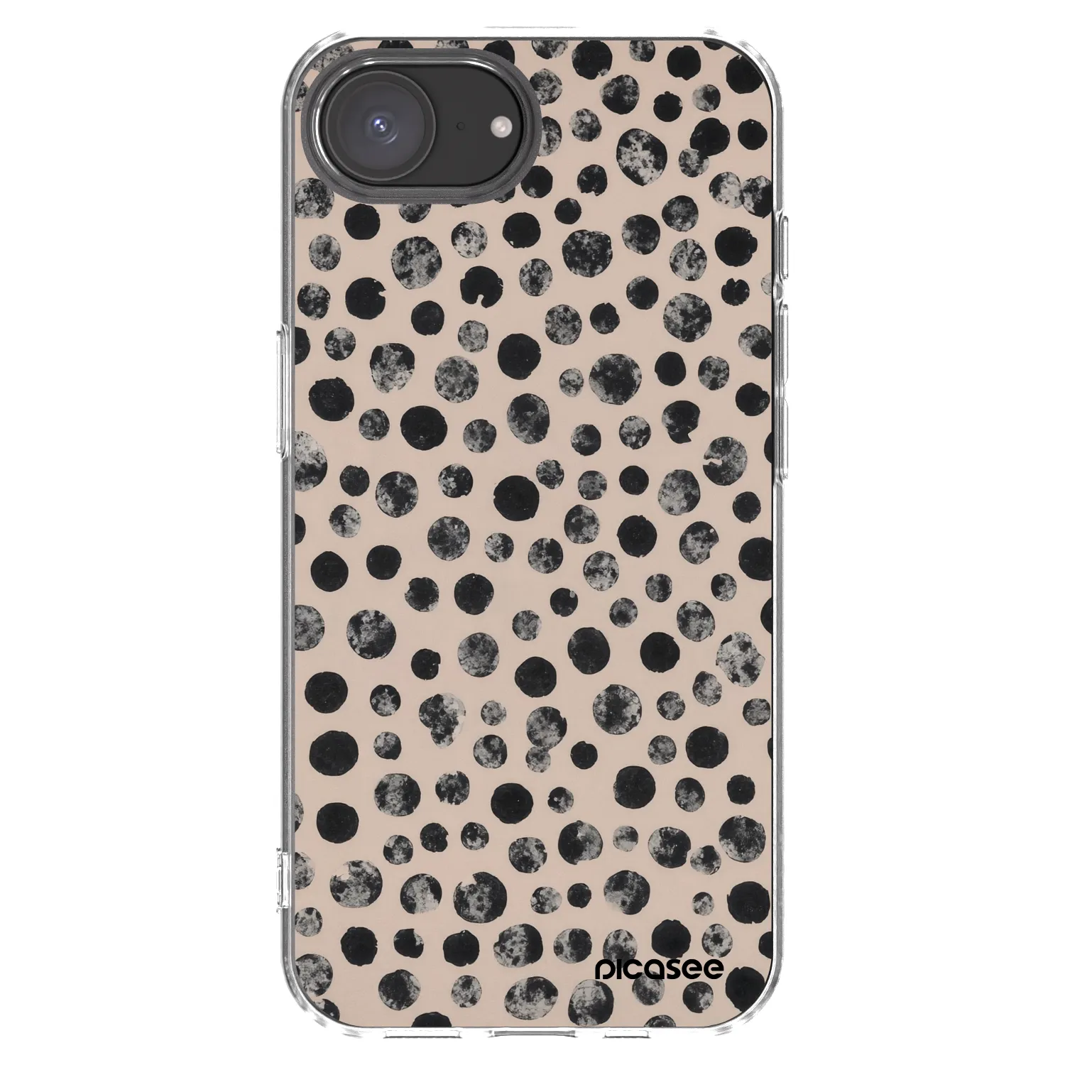 Picasee átlátszó szilikon tok az alábbi mobiltelefonokra Apple iPhone 17e - Dots