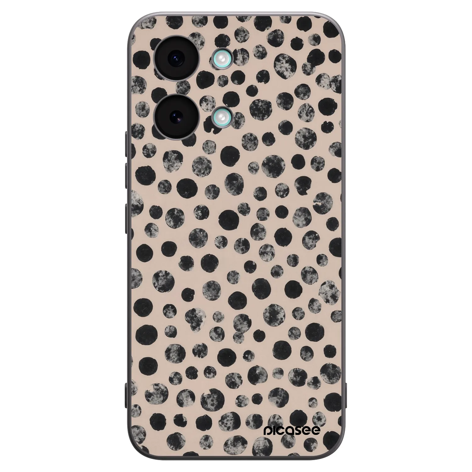 Picasee fekete szilikon tok az alábbi mobiltelefonokra Xiaomi Poco X8 Pro Max - Dots