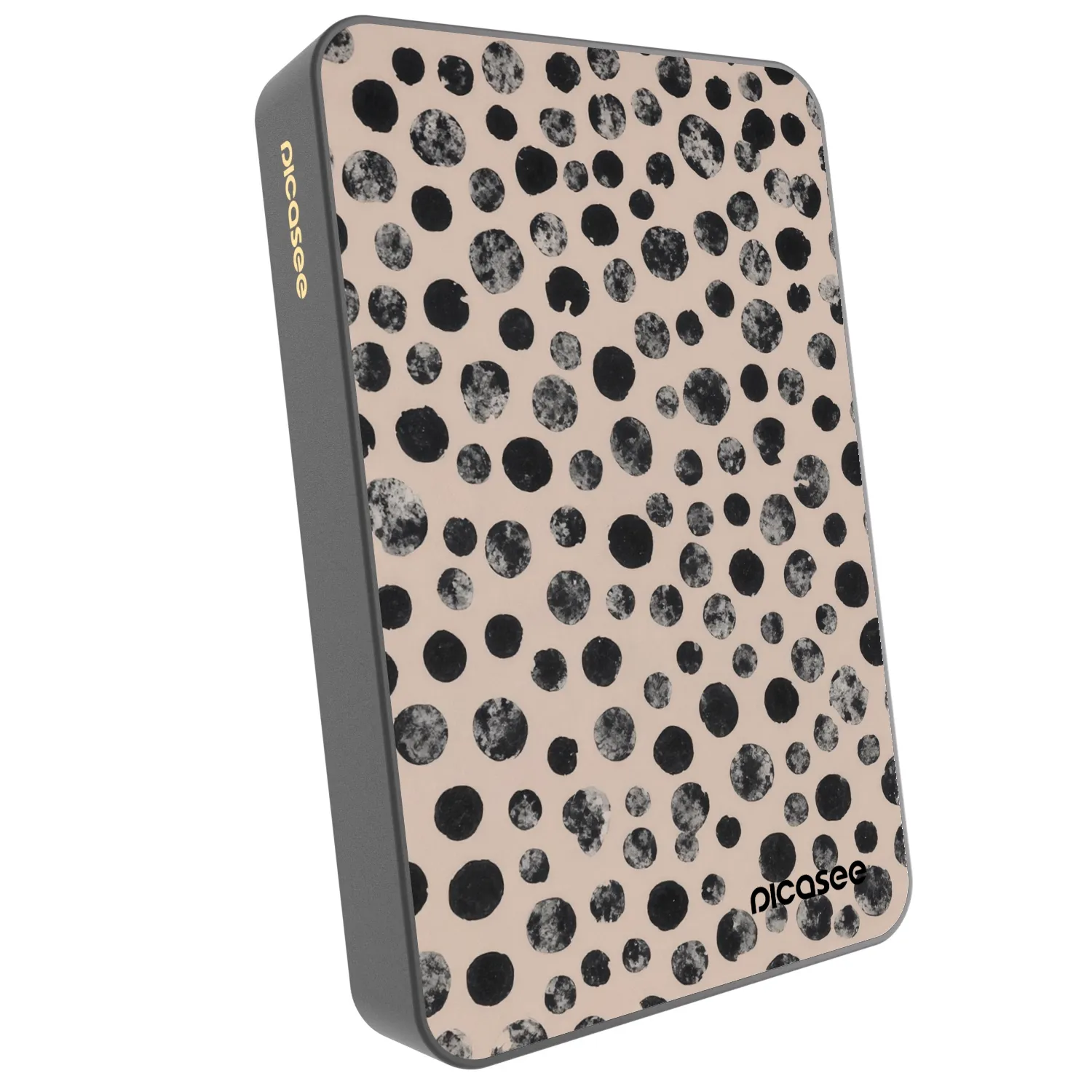 Picasee Powerbank MagSafe 10 000 mAh Szürke - Dots