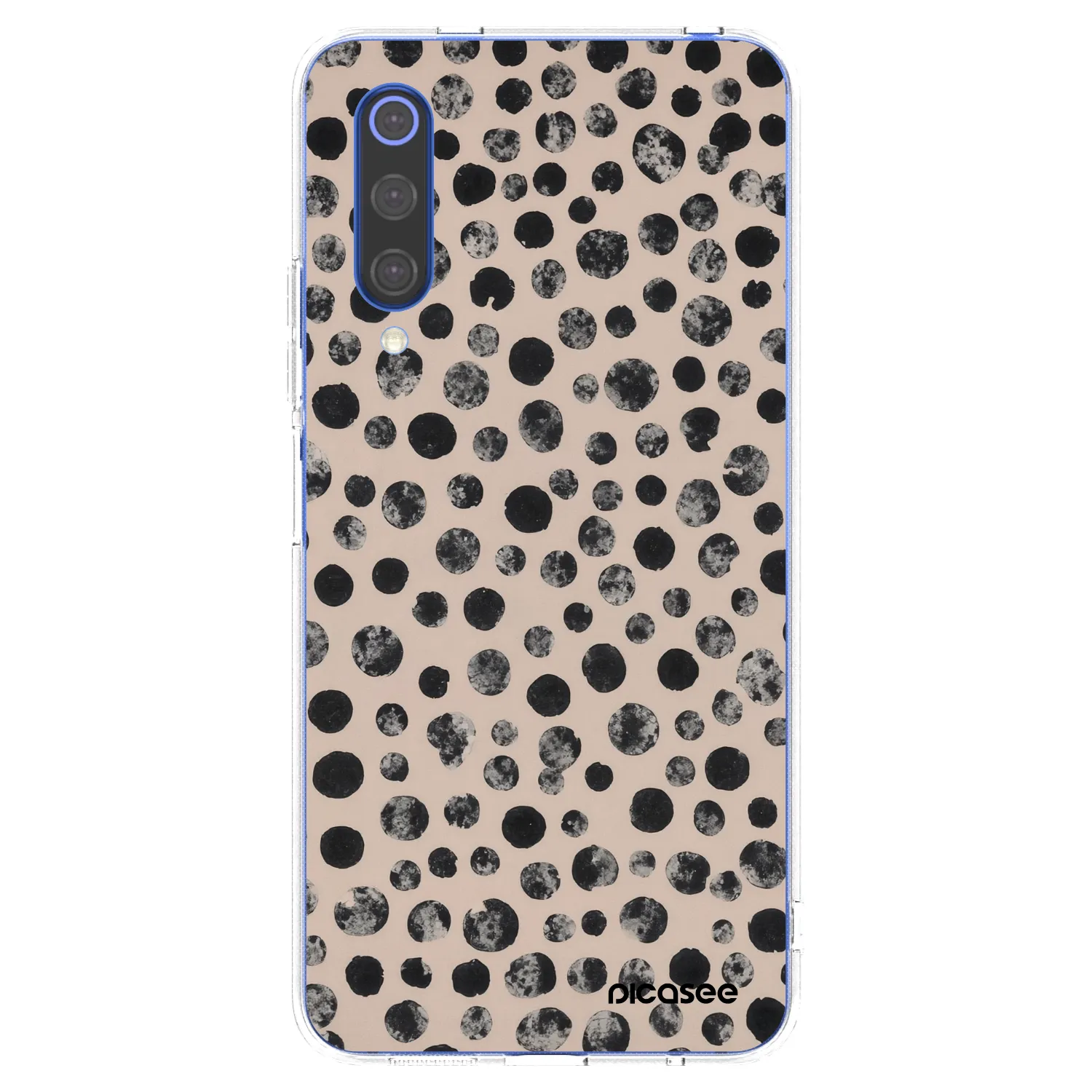 Picasee átlátszó szilikon tok az alábbi mobiltelefonokra Xiaomi Mi 9 SE - Dots