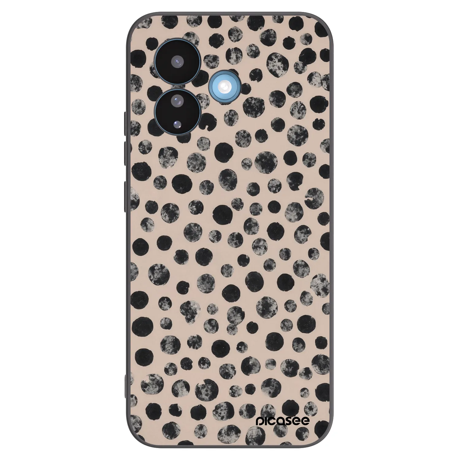 Picasee fekete szilikon tok az alábbi mobiltelefonokra Xiaomi Redmi Note 17 Pro 5G - Dots