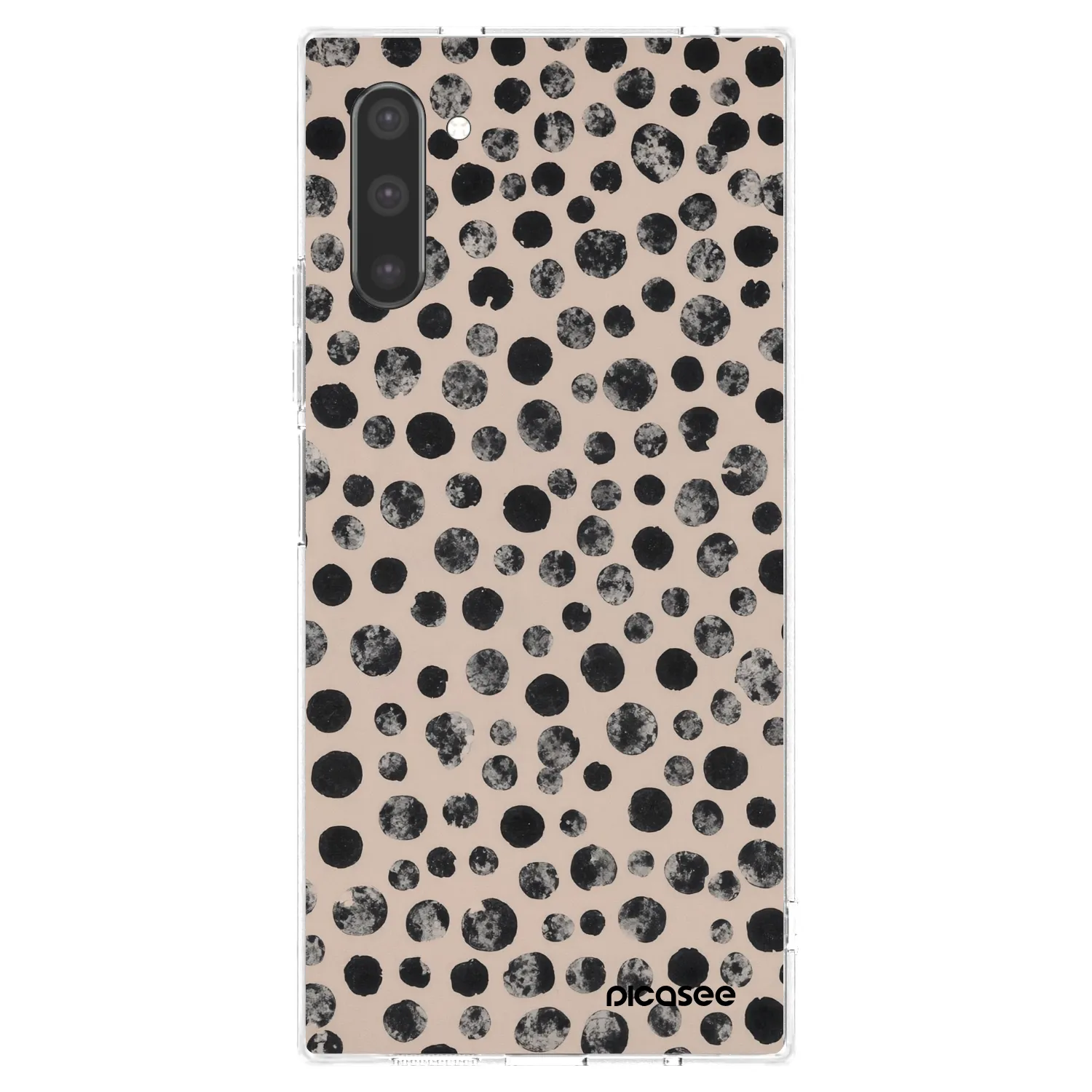 Picasee átlátszó szilikon tok az alábbi mobiltelefonokra Samsung Galaxy Note 10 N970F - Dots