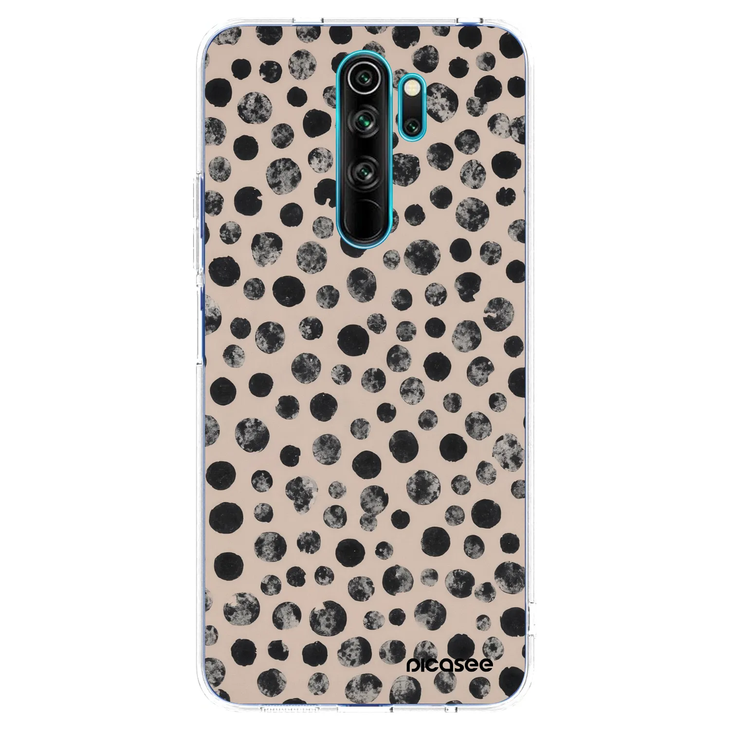 Picasee átlátszó szilikon tok az alábbi mobiltelefonokra Xiaomi Redmi Note 8 Pro - Dots