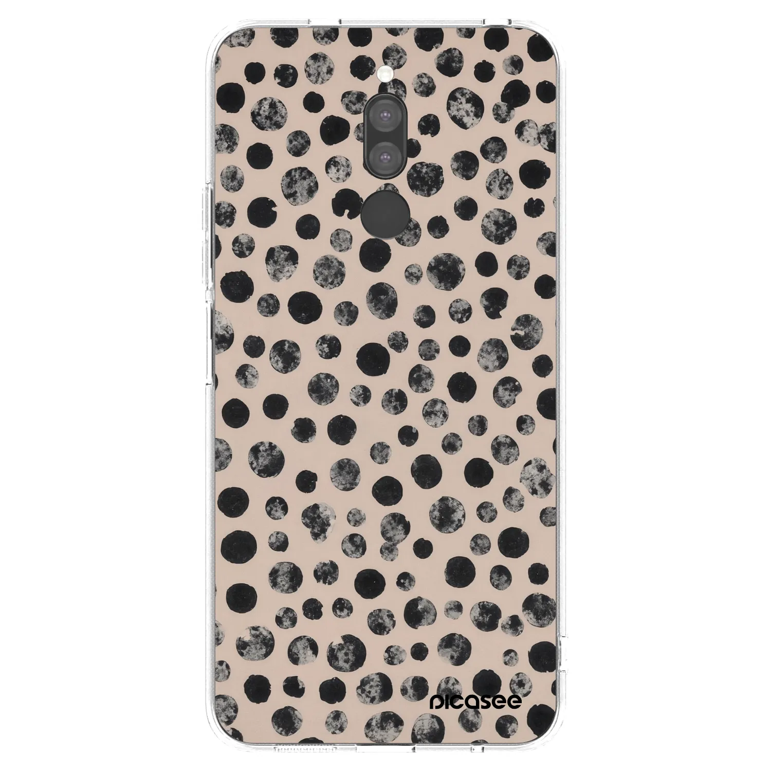Picasee átlátszó szilikon tok az alábbi mobiltelefonokra Xiaomi Redmi 8 - Dots