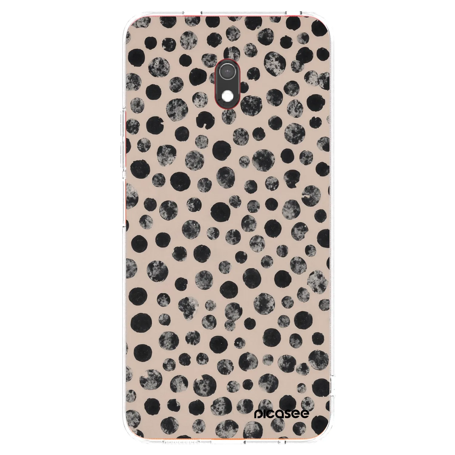 Picasee átlátszó szilikon tok az alábbi mobiltelefonokra Xiaomi Redmi 8A - Dots