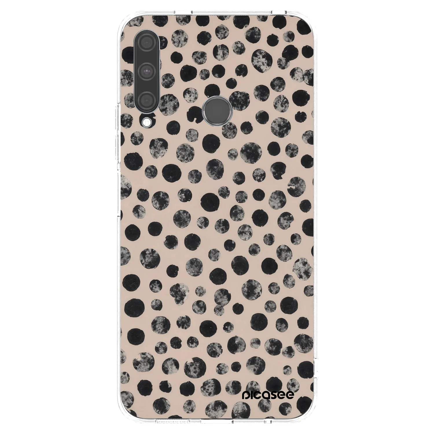 Picasee átlátszó szilikon tok az alábbi mobiltelefonokra Huawei P40 Lite E - Dots