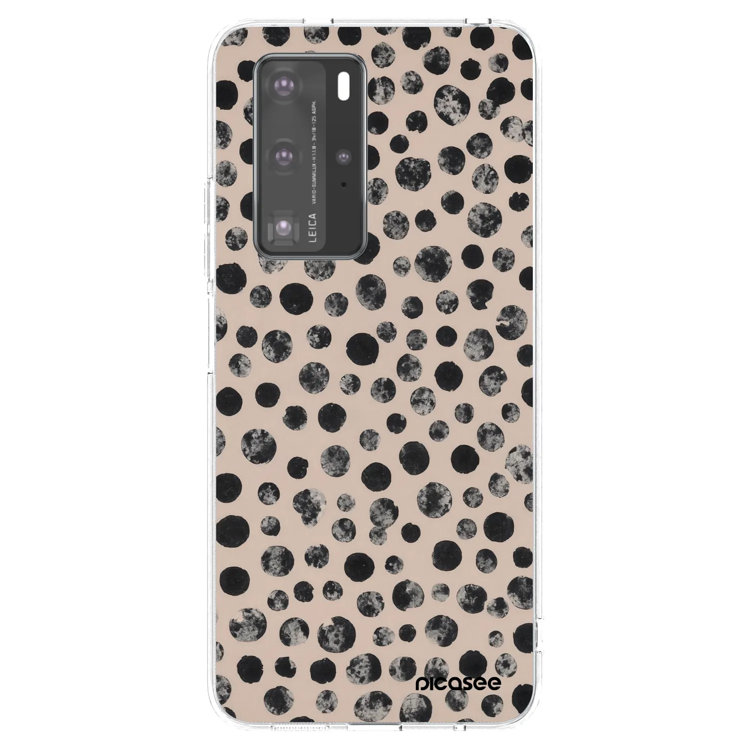 Picasee átlátszó szilikon tok az alábbi mobiltelefonokra Huawei P40 Pro - Dots