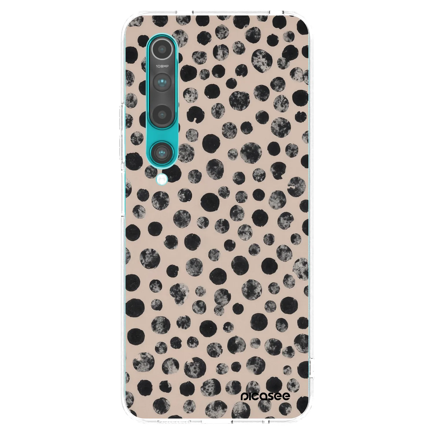 Picasee átlátszó szilikon tok az alábbi mobiltelefonokra Xiaomi Mi 10 - Dots