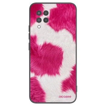 Picasee fekete szilikon tok az alábbi mobiltelefonokra Samsung Galaxy A42 A426B - Pink Moo