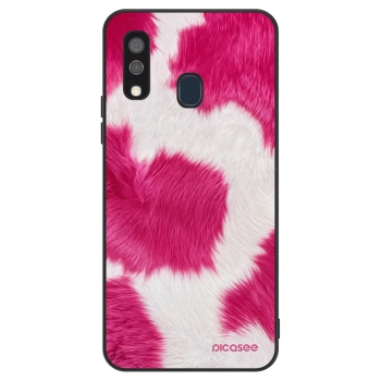 Szilikon tok erre a típusra Samsung Galaxy A40 A405F - Pink Moo