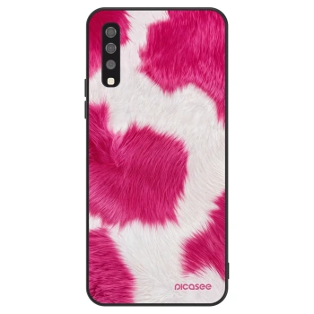Szilikon tok erre a típusra Samsung Galaxy A70 A705F - Pink Moo