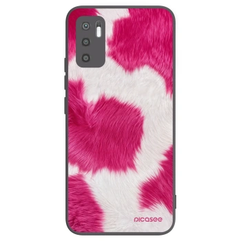Picasee fekete szilikon tok az alábbi mobiltelefonokra Xiaomi Redmi Note 10 5G - Pink Moo