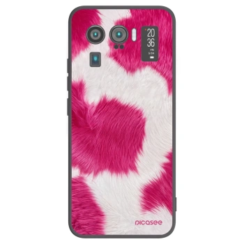 Picasee fekete szilikon tok az alábbi mobiltelefonokra Xiaomi Mi 11 Ultra - Pink Moo