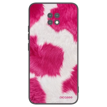 Picasee fekete szilikon tok az alábbi mobiltelefonokra Xiaomi Redmi Note 9T - Pink Moo